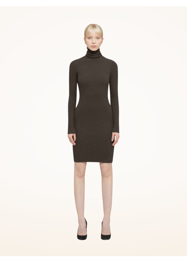 MERINO RIB DRESS
